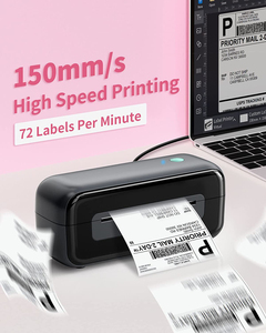 เครื่องพิมพ์ฉลากพกพา Direct Phomemo 246S เครื่องพิมพ์บาร์โค้ดแบบใช้ความร้อน กระดาษม้วนขนาด 4x6 คุณภาพระดับพาณิชย์ พร้อมจัดส่งฟรี - Product Image 3