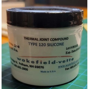 Composé thermique pour joints Wakefield Vette Type 120 Silicone 8 Oz pour systèmes de climatisation - Product Image 2