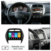 Lecteur multimédia de voiture 2 Din Android 13 4G Wifi Radio pour TOYOTA RAV4 2003 2004 2005 GPS Navigation CE Capacitive Touch Screen