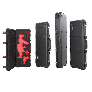 Hot Selling Rolling <strong>Case</strong> with Wheels Plastic Portable Waterproof Shockproof Long <strong>Case</strong> Hard Shell Gun <strong>case</strong> with Foam - Product Image 1