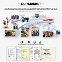 Pantalla Publicitaria de Pared HAORYZON, Pantalla Táctil LCD Rectangular de 47.5 Pulgadas, Monitor de Señalización Digital, Pantalla Publicitaria