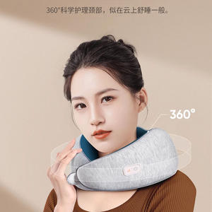 Almohada masajeadora de cuello AUX U9, masaje de amasamiento recargable por USB para aliviar el cuello, uso doméstico - Product Image 2