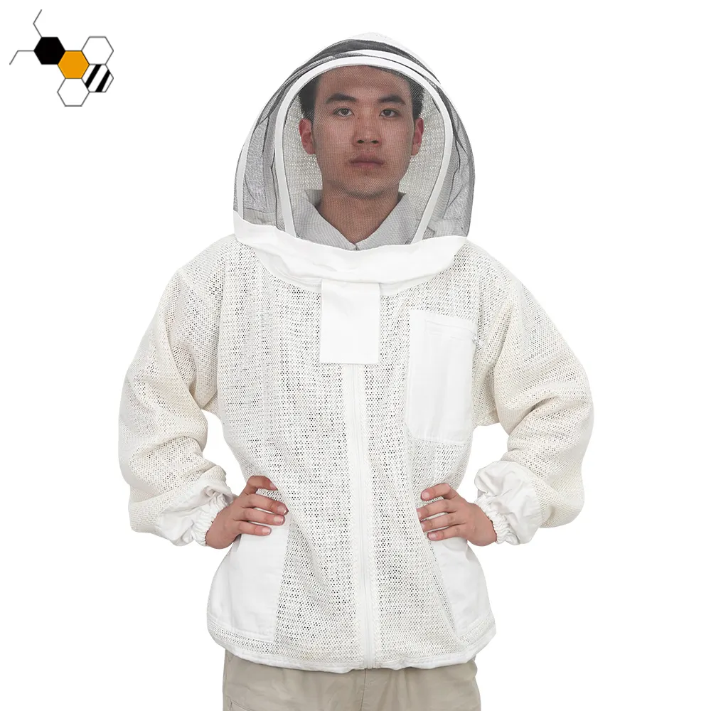 3 Lagen Katoen Geventileerde Bee Pak Imker Jas