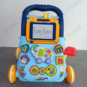 El Mejor Andador <span class=keywords><strong>para</strong></span> Bebés <span class=keywords><strong>de</strong></span> 1 Año, Juguete 5 en 1 con Luces, Sonidos, Dibujo, Aprendizaje y Soporte <span class=keywords><strong>para</strong></span> Caminar, Regalo Ideal <span class=keywords><strong>para</strong></span> el Primer Cumpleaños - Product Image 2