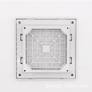 Factory Direct Sales 801 Venetian <b>Blinds</b> Louver Cover For Axial Flow Fan Cooling Dustproof Ventilation Filter Assembly - Product Image 2