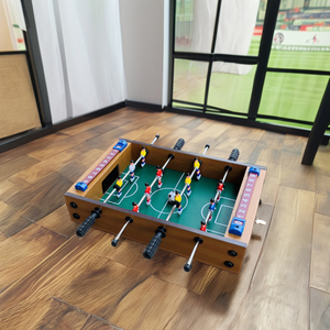 Mini Calciobalilla in Legno Marrone per Bambini, Tavolo da Calcio da Interno Facile da Trasportare - GB0332-S con Servizio OEM, Accessorio per Gioco Baby Foot - Product Image 5