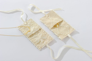 Cajonera de joyería con <span class=keywords><strong>Mini</strong></span> bolsa de ante de microfibra para joyería, con lazo de cinta, decoración, bolsas con logotipo personalizado - Product Image 6