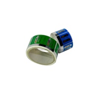 Rouleau d'étiquettes autocollantes imperméables pour l'emballage de produits chimiques quotidiens, d'extraits végétaux et de cosmétiques