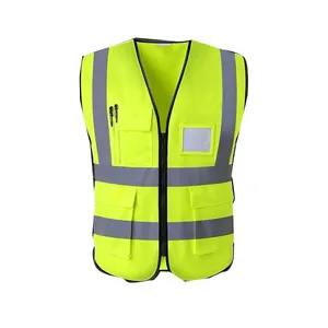 Custom reflective vest reflective vest wholesale site by fabric all over with logo