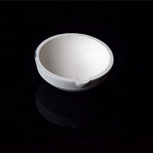 Bol croiseur en céramique de quartz SiO2, haute pureté pour <span class=keywords><strong>fonte</strong></span> des bijoux or et argent - Product Image 2