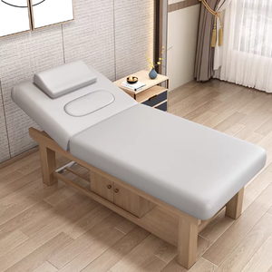 Lit de massage de luxe en cuir pour soins du corps, du visage et des cils, esthétique, médecine, <span class=keywords><strong>tuina</strong></span>, moxibustion, tatouage et spa - Product Image 2