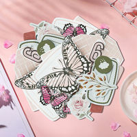 Papier artisanal personnalisé DIY Découpe les éphémères pour la fabrication de cartes et le scrapbooking
