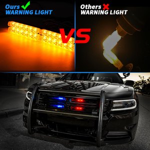 LKT Interruttore Telecomandato da Uno a Quattro Canali per Controllo Luci di Emergenza Rosse e <span class=keywords><strong>Blu</strong></span>, Luce Lampeggiante Wireless per Auto - Product Image 3