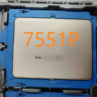 Processeur serveur AMD 7551P 32 cœurs 64 threads, Naples 1ère génération, socket SP3, DDR4-2666, 128 PCIe Gen3