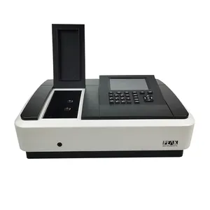 7 Inch LCD Screen Uv/vis Visible Spectrophotometer China With Silicone Buttons