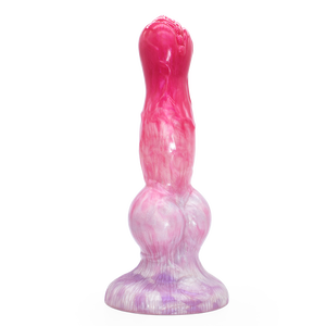 Silicona líquida Lobo perro ventosa pene tapón anal suave para hombres mujeres adulto juguete sexual masaje masturbación dispositivo - Product Image 4