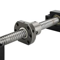 Ensemble de vis à billes de précision SFU1204 pour mouvement linéaire sans jeu dans les imprimantes 3D haute précision et les systèmes de fraisage CNC