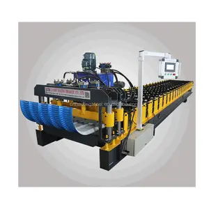 automatic roof panel aluminium wall sheet roll forming machine