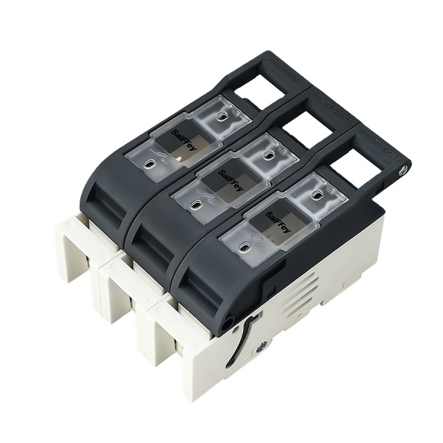 NH00 3P Disconnector Fuse Box up to 160A Plastic Fuse Holder CE