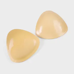 Vendita calda in Silicone spugna reggiseno lifting doppio lato adesivo per reggiseno nuziale imbottiture inserti con petali del seno rimovibili