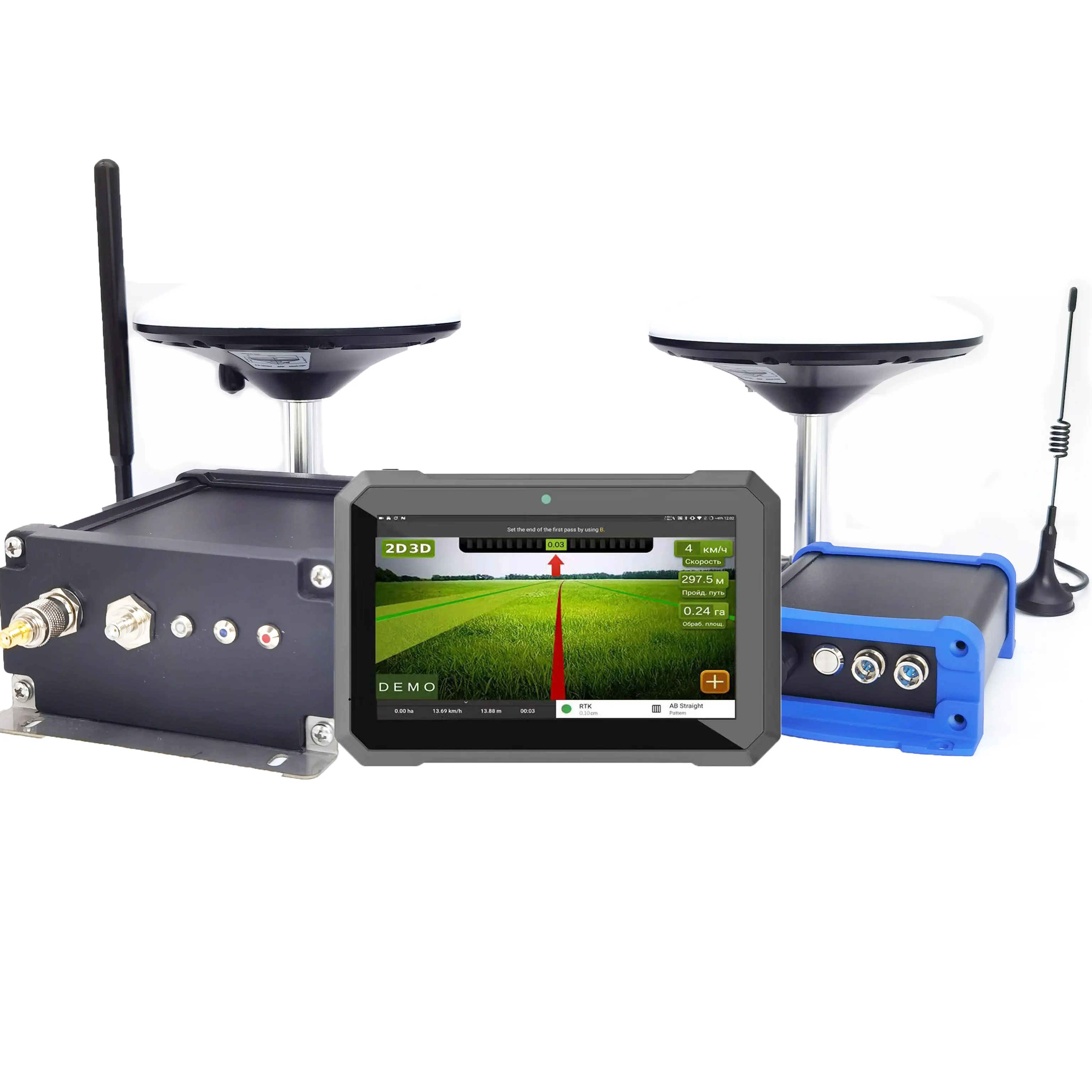 Ruihao Hot Sale Cm-Level Genaue Position Rtk Tracker Antena Gnss Rtk Antena GPS Rtk Für Traktoren Hohe Qualität