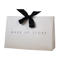 Boîte cadeau de mariage personnalisée pour cosmétiques et soins de la peau, design de mode, rectangulaire, pliable, papier artistique + carton gris, impression UV