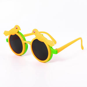 Gafas de Sol Infantiles con Diseño de Pájaros, Lentes de Resina UV400, Unisex, con Estuche de Transporte - Product Image 2