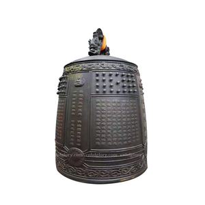 Venta al por <span class=keywords><strong>mayor</strong></span> <span class=keywords><strong>templo</strong></span> de adornos de Metal de Arte Antiguo campana de latón - Product Image 5