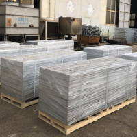Grilles en acier galvanisé à chaud sur mesure pour sols extérieurs et systèmes de drainage, panneaux de grille métallique conformes à la norme CE