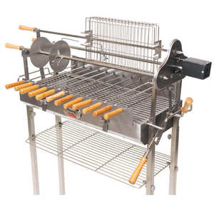 Girarrosto Deluxe Cipriota in Acciaio Inossidabile Multifunzione <span class=keywords><strong>per</strong></span> Gyros e Arrosto, Capacità 13kg - Product Image 1
