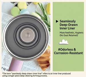 Tazza Termica Isolante Sottovuoto in Acciaio Inossidabile Senza BPA, Ecologica, Antifuoriuscita, con Cannuccia, Regalo di Compleanno Elegante, Novità 2026 - Product Image 3