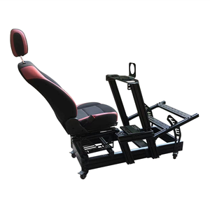 40120 in alluminio simrig cockpit simracing base play seat simulatore racing racing simulatore di cabina di pilotaggio con movimento del sedile senza schermo - Product Image 5