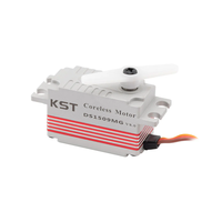 Servomoteur numérique sans noyau KST DS1509MG V8.0 en alliage d'aluminium avec engrenages en acier trempé pour modèles RC, drones, voitures, bateaux, bras robotiques, hélicoptères et avions