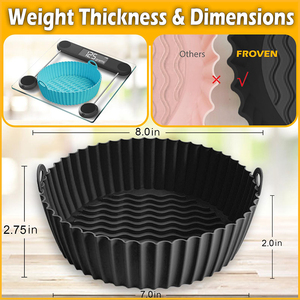 Factory OEM Eco-Friendly Silicone Pie Dishes & Pans Oven Baking <b>Tray</b> for Fried Chicken and Cake Home Usage <b>Basket</b> Mat - Product Image 2