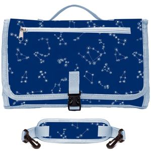 Sac de rangement fonctionnel, station de change de voyage, tapis de change portable pour bébé, matelas à langer, tissu Oxford imprimé 600D, imperméable - Product Image 2