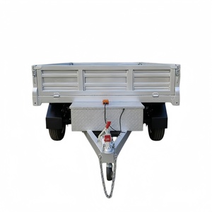 Remorque à <span class=keywords><strong>benne</strong></span> basculante hydraulique à double essieu, robuste, pour le transport <span class=keywords><strong>agricole</strong></span> - Product Image 2