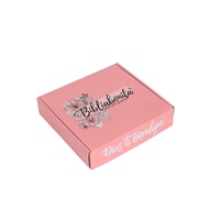 Vente en gros personnalisé imprimé rose personnalisé abonnement Mailer boîtes en papier d'expédition emballage cadeau d'expédition boîte postale en carton