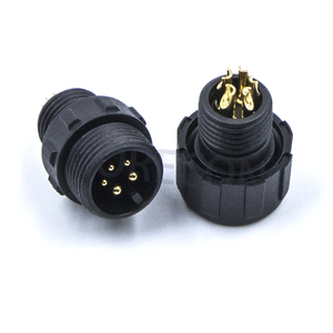 4Pin M12 nam và nữ kết nối không thấm nước phổ quát cho dây nịt và lắp ráp Cáp - Product Image 3
