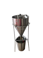 Appareil de mesure de la fluidité du ciment et du béton ASTM (Flow Cone Set)
