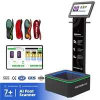 FOOTWORKLAB Scanner de pieds 3D avec capteur de pression pour la fabrication d'orthèses et de semelles intérieures personnalisées