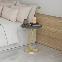 Table console moderne en ciment doré de luxe pour hôtel, salon, meubles de maison