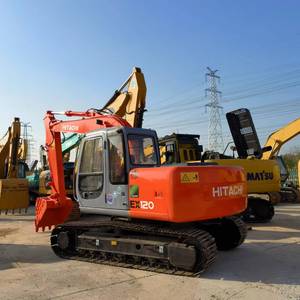 รถขุดมือสองคุณภาพสูง Hitachi EX60-3 EX200 EX200-1 Zx120 12 ตัน รถขุด Hitachi EX120 สำหรับงานก่อสร้างและเหมืองแร่ Hitachi EX120-5 EX120 - Product Image 6