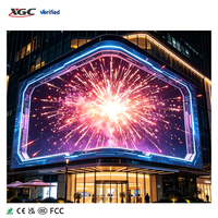 Mur vidéo LED extérieur |   Écran d'affichage 3D à vision directe pour périmètre de stade, panneau routier, façade de bâtiment, villa et arène