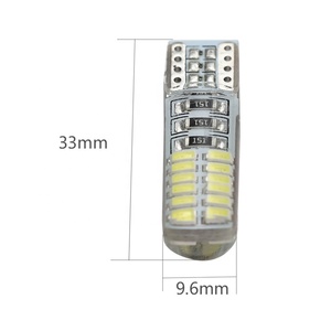 W5W — ampoule <span class=keywords><strong>de</strong></span> signalisation intérieure 12V, lampe <span class=keywords><strong>de</strong></span> stationnement en silicium, LED T10 24LED, phare <span class=keywords><strong>de</strong></span> voiture, coffre <span class=keywords><strong>de</strong></span> lecture automatique, semelle compensée latérale, lampe <span class=keywords><strong>de</strong></span> stationnement 24SMD - Product Image 6