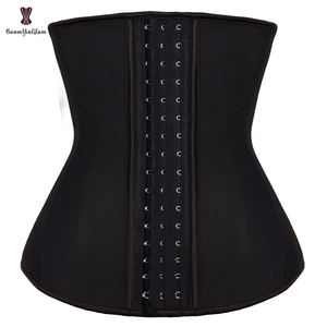 Prezzo di fabbrica Direttamente All'ingrosso Nero/Nudo/Rosa/Viola/Bule Plus Size Faja delle Donne Underbust Traspirante vita Dieta Corsetto - Product Image 1