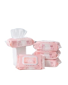 Mẫu Miễn Phí Không Có Mùi An Toàn Siêu Mềm Nước Tinh Khiết Bé 80 Pcs Khăn Lau Ướt Vải Không Dệt Khăn Lau Ướt - Product Image 1