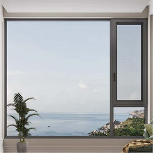 Finestra Silenziosa con Maniglia in Alluminio, Vetro Acustico a Doppia Guarnizione, Finestra a Battente per Camera da Letto e Studio di Registrazione - Product Image 6