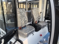 Navette électrique urbaine de haute qualité Zhenda Solar, 72V, pour le tourisme, avec structure en acier et batterie au lithium, pour les trajets scolaires