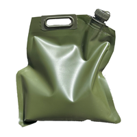 Réservoir pliable de stockage de liquide portable de 20 litres avec poignée pour huile, eau et autres produits chimiques Équipement de stockage de produits chimiques