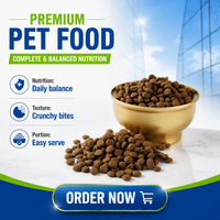 Nouveau produit enrichi en pollen d'abeille, sans céréales, 100% naturel, riche en nutriments, biscuits secs pour chats et chiens